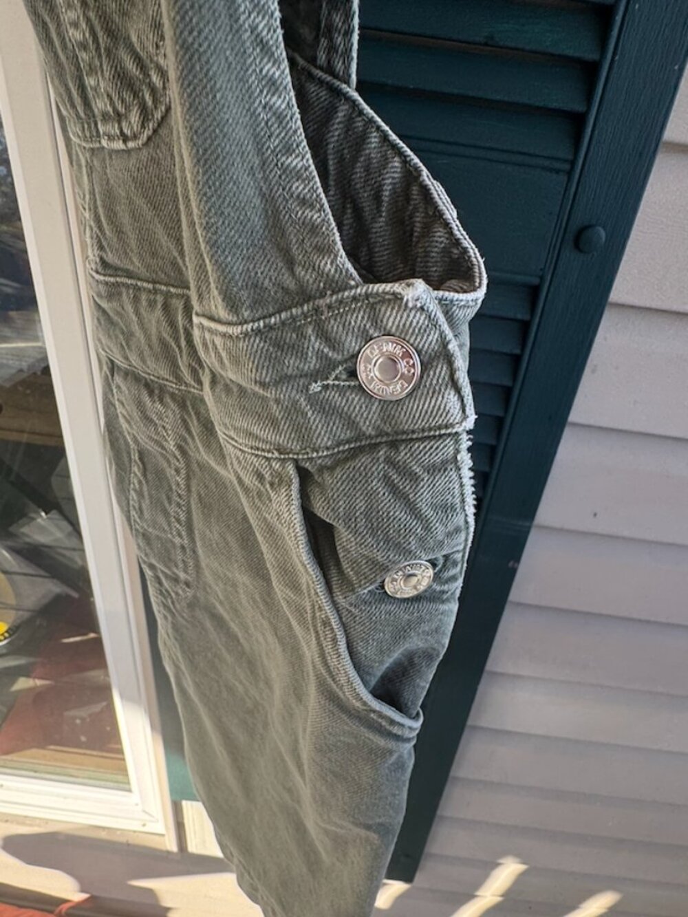 Denim Co. Bib overall skirt Size 6 - Picture 4 of 6
